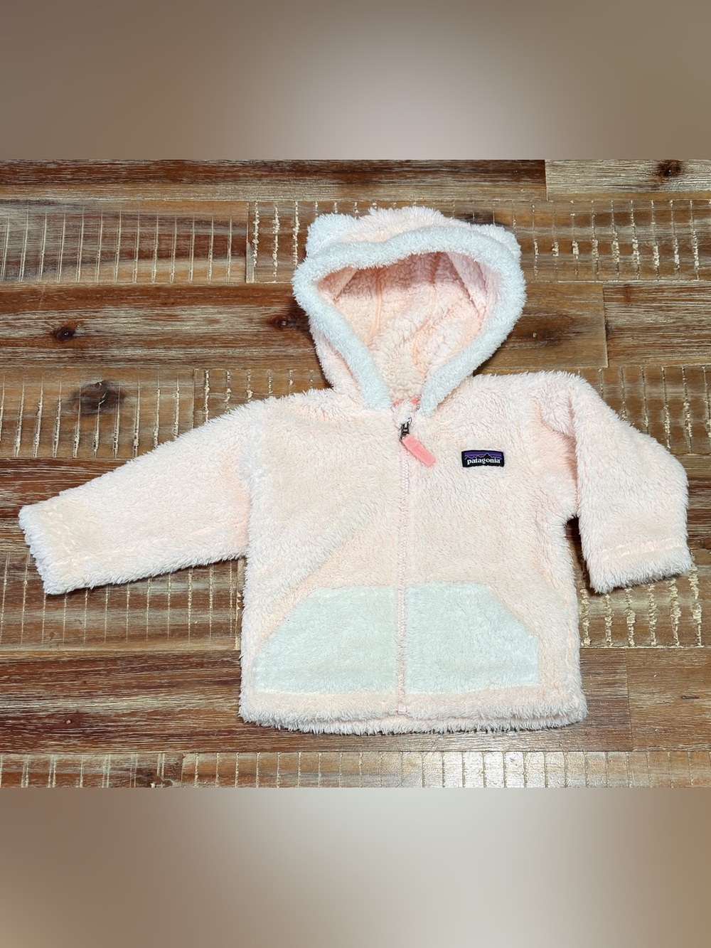 Patagonia Baby Furry Friends Retro Sherpa winter Hoodie Jacket